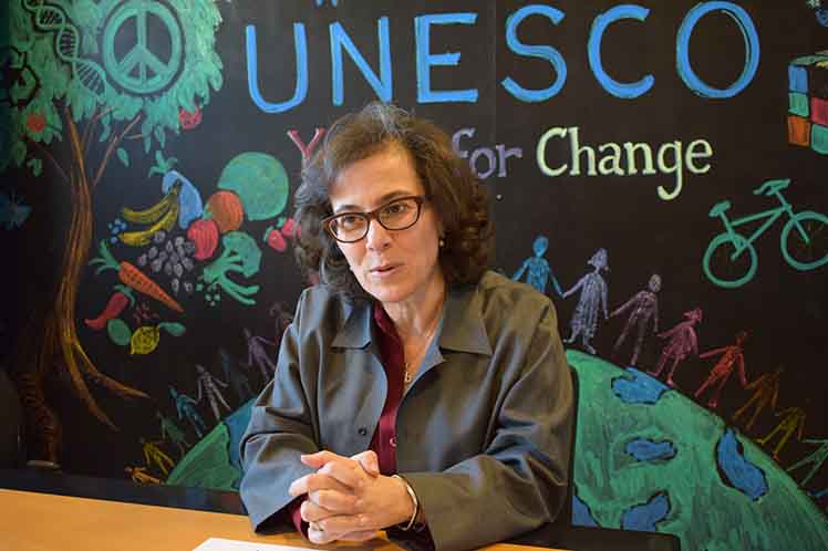 Subdirectora general de la Unesco para Ciencias Sociales y Humanas, Nada al-Nashif