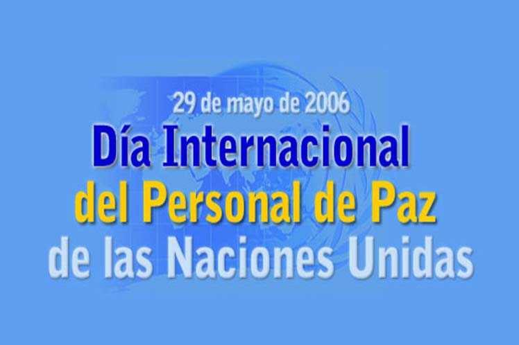 Día Internacional del Personal de Paz de Naciones Unidas