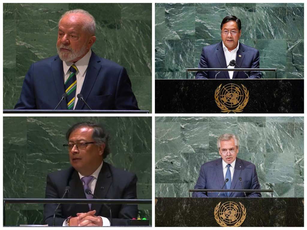 Líderes en la ONU