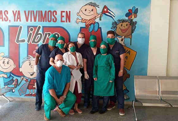 Parte del equipo. Foto: Cortesía de los entrevistados/Somos Jóvenes.