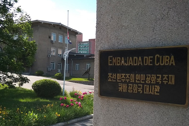 Sede diplomática en Pyonyang