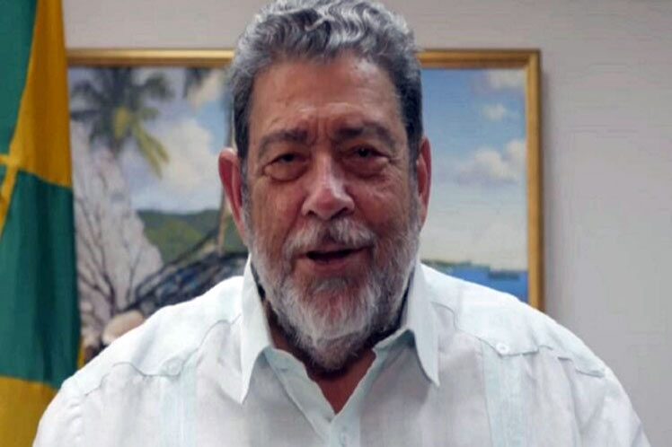 Primer ministro de San Vicente y las Granadinas, Ralph Gonsalves