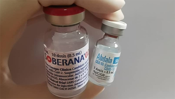 Las vacunas cubanas han mostrado su efectividad en el terreno durante la vacunación masiva en la Isla. Hoy también hay interés por ellas en varios países. Foto: BioCubaFarma.