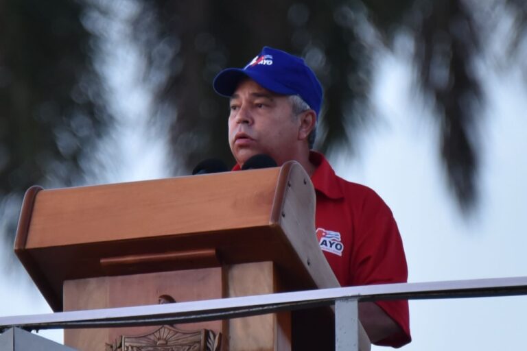 Ulises Guilarte de Nacimiento, secretario general de la Central de Trabajadores de Cuba