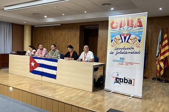 Encuentro de solidaridad con Cuba debate sobre ciencia y cooperación frente al bloqueo