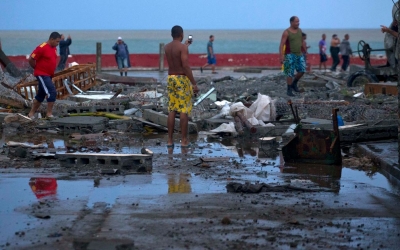 Oriente cubano después del huracán Matthew