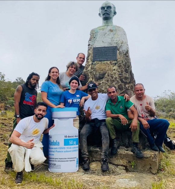 Abdala en la cima de Cuba