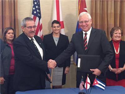 Suscriben acuerdo Administración portuaria cubana y puerto estadounidense de Mobile