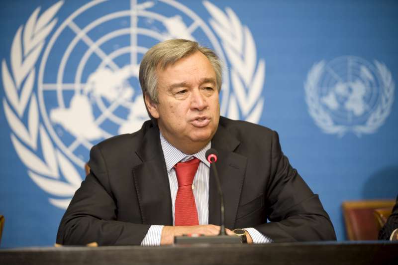 Secretario General de la Organización de las Naciones Unidas (ONU), António Guterres.