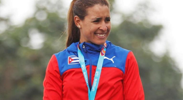 campeona cubana de ciclismo Arlenis Sierra