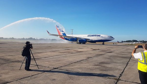 nave IL 96 300 de Cubana de Aviación