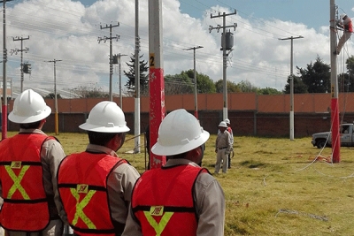 Especialistas mexicanos en electricidad