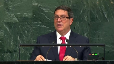 El ministro de Relaciones Exteriores de Cuba, Bruno Rodríguez Parrilla