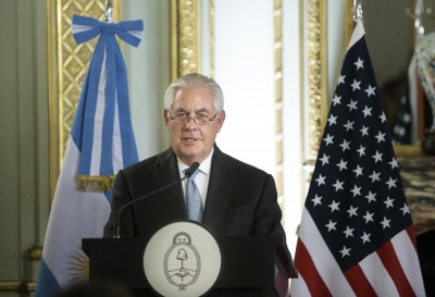  El Secretario de Estado Rex Tillerson en Argentina