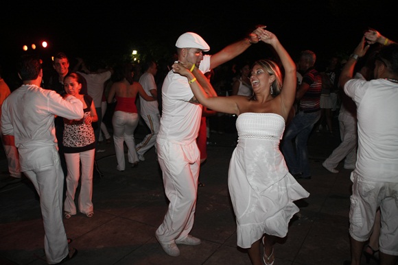 Bailadores de casino