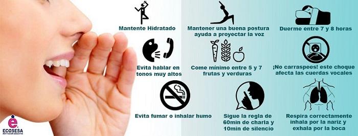 La voz también pide cuidados