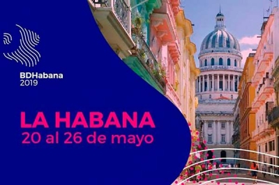 Banner de la Bienal de Diseño de La Habana 2019