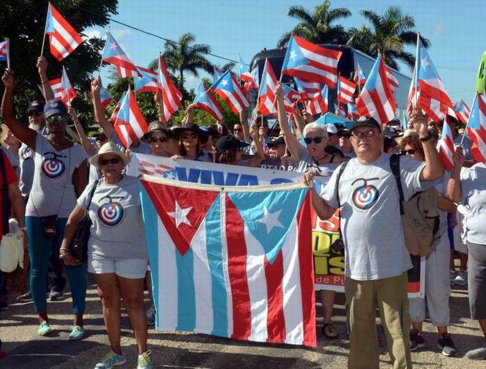  Brigada de Solidaridad con Cuba Juan Rius Rivera, de Puerto Rico