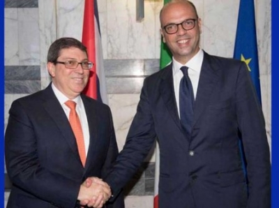 Prosigue canciller cubano visita oficial a Italia 