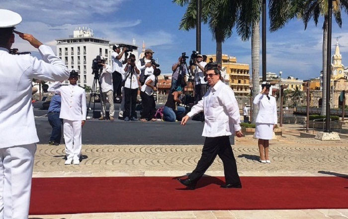  Ministro de Relaciones Exteriores de Cuba, Bruno Rodríguez Parrilla en la XXV Cumbre Iberoamericana
