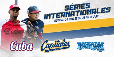 Cuba contra Capitales de Quebec, en liga Can-Am de béisbol 
