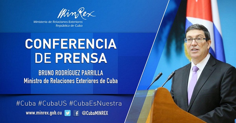 Ofrecerá Canciller cubano conferencia de prensa en Viena