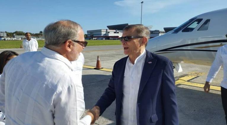 Canciller de República Dominicana llega a Cuba en visita oficial