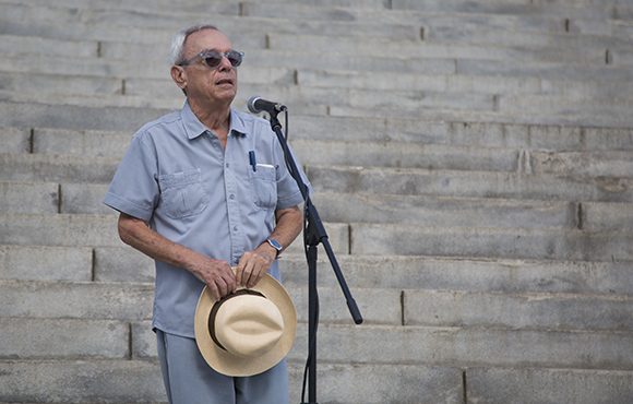 Eusebio Leal, Historiador de la Ciudad. Foto: Irene Pérez/ Cubadebate.