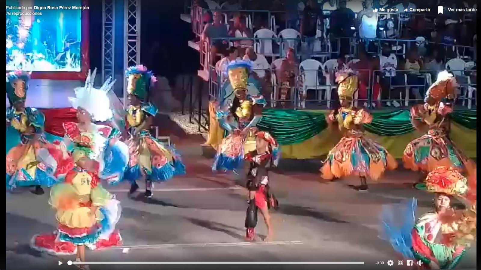 Compañía Villa de San Cristóbal que alcanzó el Gran Premio del Carnaval de La Habana 2019