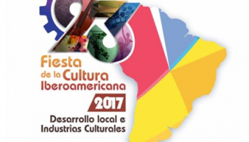 Cartel de la XXIII Fiesta de la Cultura Iberoamericana.