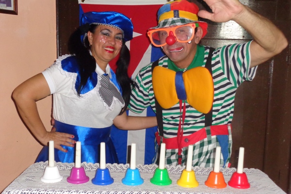 Payasos Cebollita y Florecita