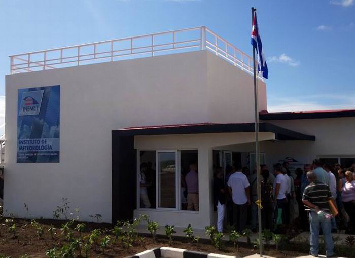 Inauguran moderna estación meteorológica en Zona Especial de Desarrollo Mariel 