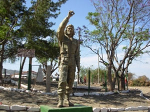 Monumento al Che Guevara en La Higuera
