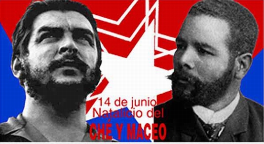 Maceo y el Che, aniversario de sus natalicios