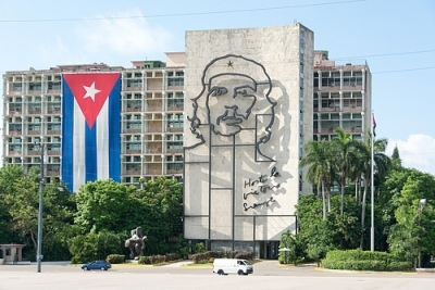 El Che en la Plaza de la Revolución