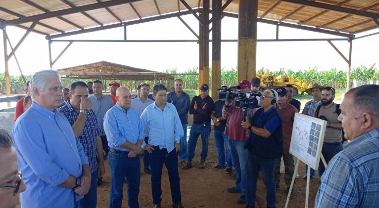 Comienza Presidente cubano visita a Ciego de Ávila