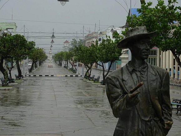 Cienfuegos tras el paso de Laura. Foto: Juan Ariel Toledo Guerra