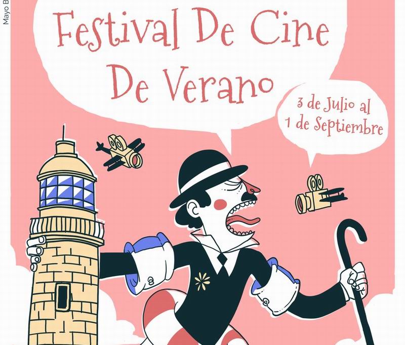 Banner alegórico al Festival de Cine de Verano