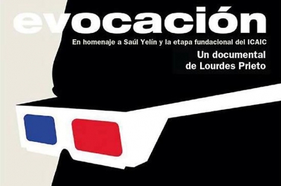 cartel del documental Evocación, de Lourdes Prieto