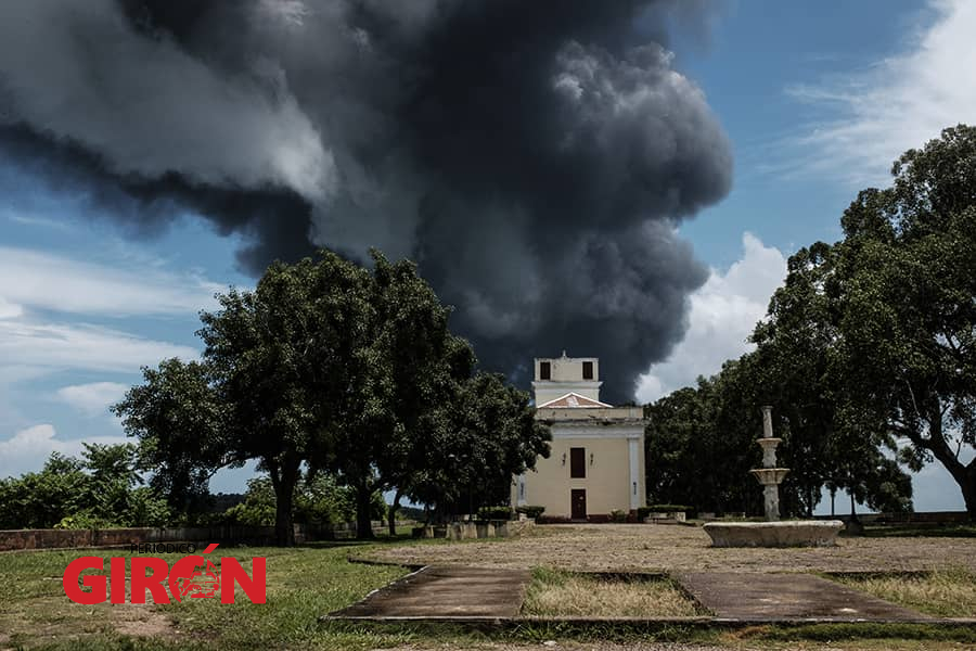 Incendio en Matanzas