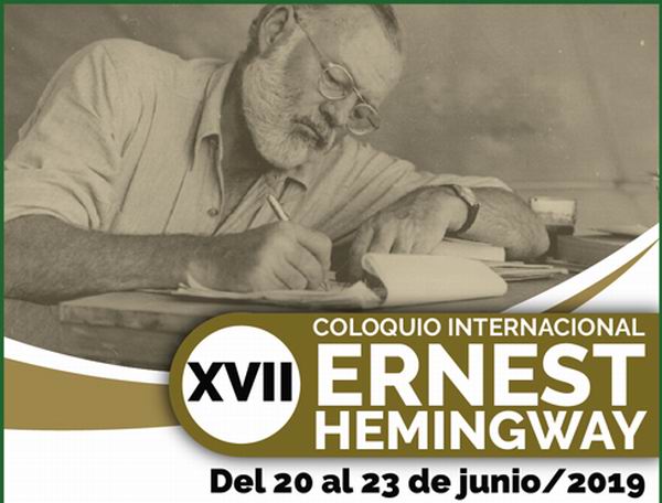 Banner del XVII Coloquio Internacional Ernest Hemingway