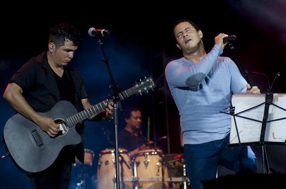 Buena Fe en concierto, 7 de septiembre de 2018. Foto: Ismael Francisco / Cubadebate