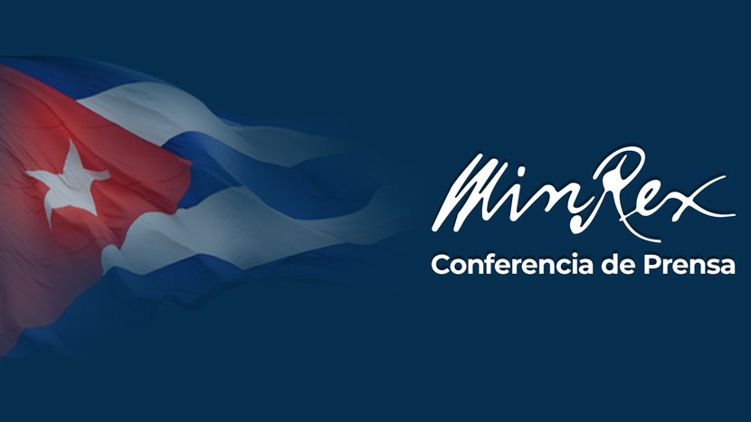 Conferencia de prensa del MINREX
