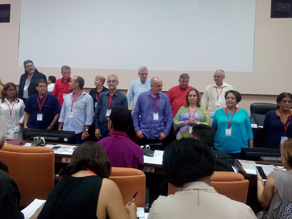 Clausura del X Congreso de la Unión de Periodistas de Cuba