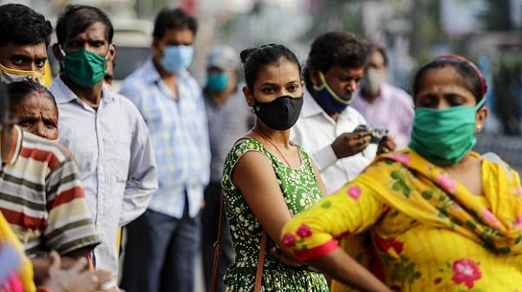 India es el segundo más afectado por la pandemia a nivel mundial. Foto: Euronews. India es el segundo más afectado por la pandemia a nivel mundial. Foto: Euronews.