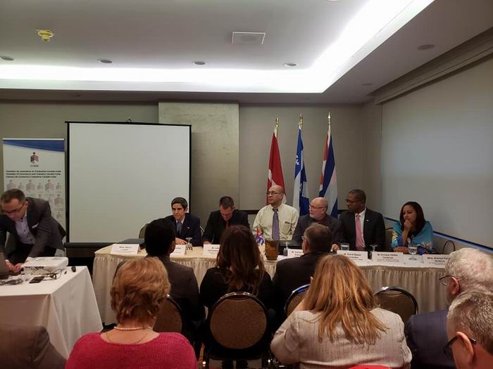 Delegación industrial de Cuba promueve negocios en Canadá