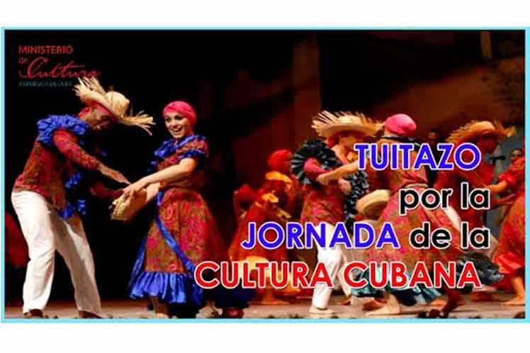 Convocan a tuitazo por Día de la Cultura Cubana