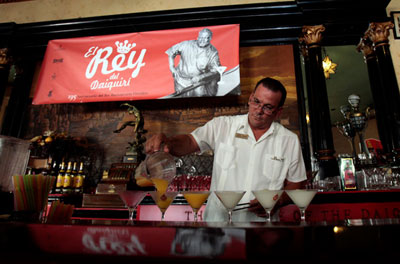 Competencia El Rey del Daiquirí en el Floridita