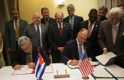 Cuba y Luisiana potencian intercambio económico