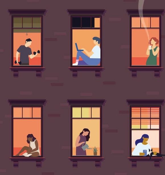 Son tiempos de quedarse en casa. Imagen: Canal Caribe.